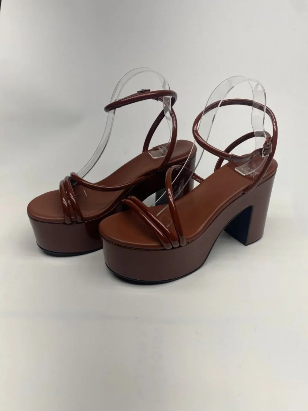 Jeffrey Campbell Women's Mamba Platform Block Heel Sandals Sz 9
